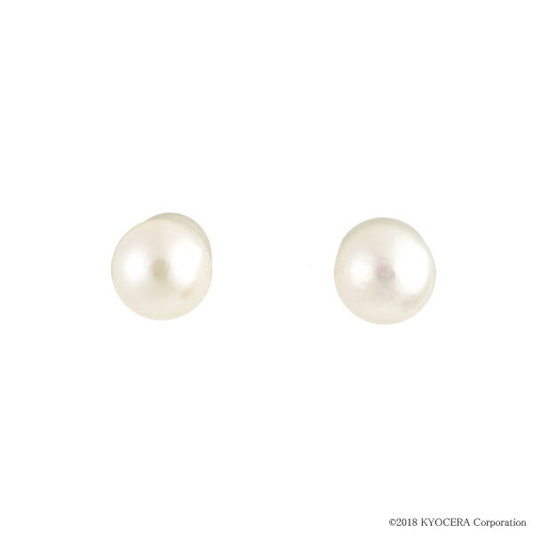パール プラチナピアス(アコヤ真珠/6.0mm~6.5mm/スタッド/6月誕生石)《WEPQ3100》