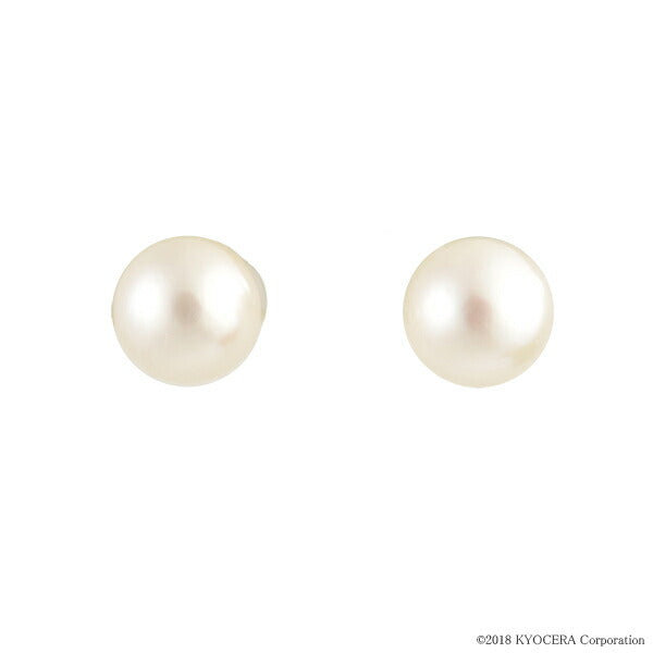 パール プラチナピアス(アコヤ真珠/7.0mm~7.5mm/スタッド/6月誕生石)《WEPQ3101》