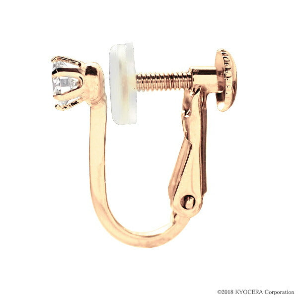 ダイヤモンド K18イヤリング(計0.2カラット/4月誕生石)《WESD2552》