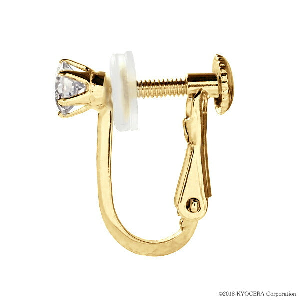 ダイヤモンド K18イヤリング(計0.4カラット/4月誕生石)《WESD2555》