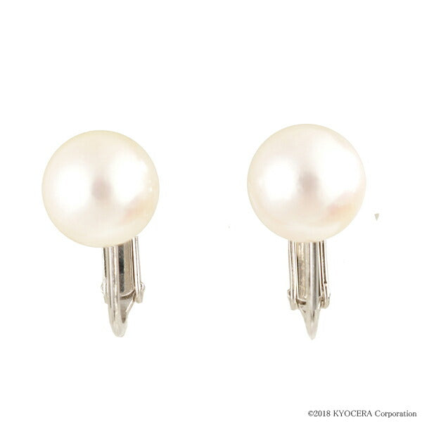 パール シルバーイヤリング(アコヤ真珠/8.0mm~8.5mm/6月誕生石)《WESQ3097》
