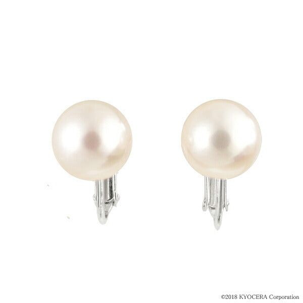パール シルバーイヤリング(アコヤ真珠/9.0mm~9.5mm/6月誕生石)《WESQ3098》