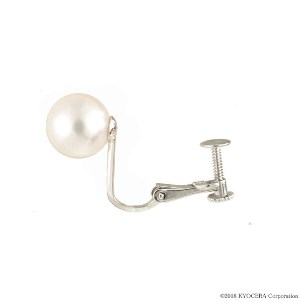 パール シルバーイヤリング(アコヤ真珠/9.0mm~9.5mm/6月誕生石)《WESQ3098》