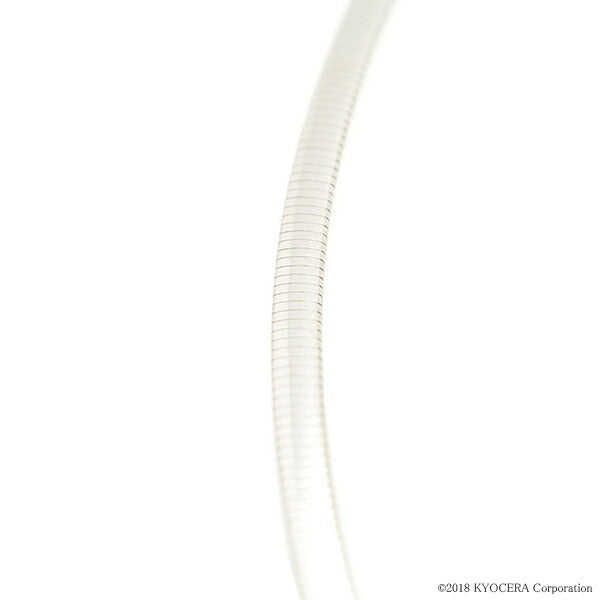 K18ネックレス(オメガ/幅1.5mm/マルチカラー/リバーシブル)《WNKY3747》