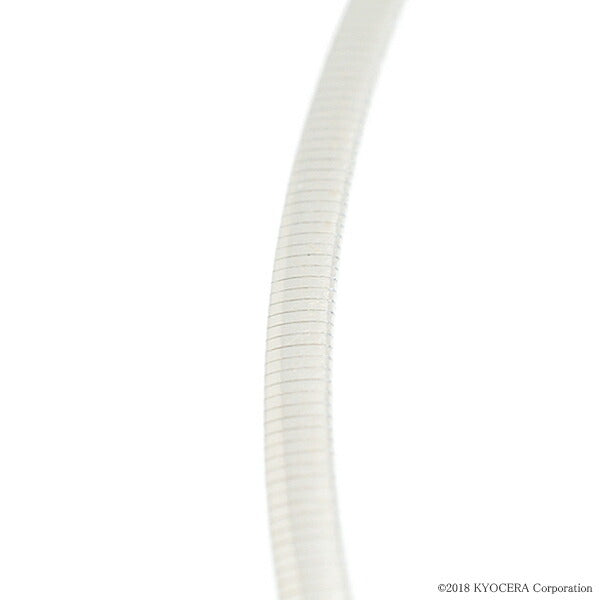 K18ネックレス(オメガ/幅2.0mm/マルチカラー/リバーシブル)《WNKY3748》