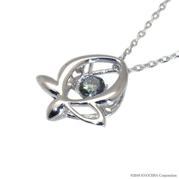 アレキサンドライト K18ネックレス(クレサンベール/ダンシングストーン/6月誕生石)《WPDA2201》