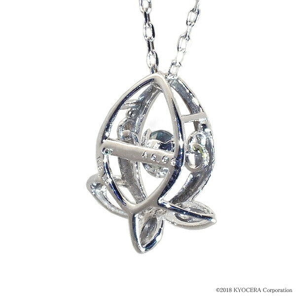 アレキサンドライト K18ネックレス(クレサンベール/ダンシングストーン/6月誕生石)《WPDA2201》