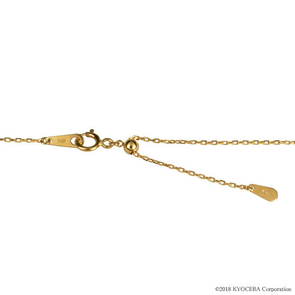 ダイヤモンド K18 /プラチナネックレス(ロング/4月誕生石)《WPDD3112》