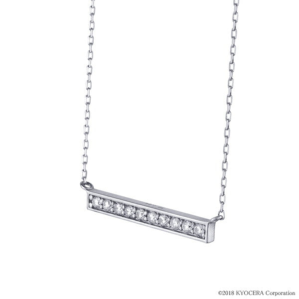 ダイヤモンド K18ネックレス(計0.24カラット/リバーシブル/4月誕生石)《WPDD3249》