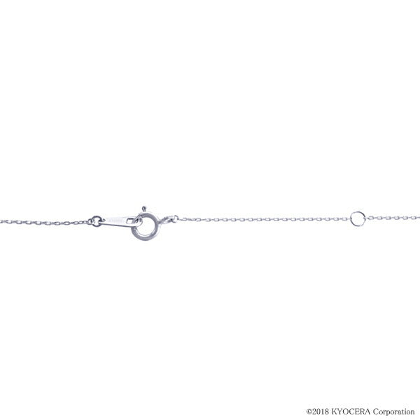 ダイヤモンド K18ネックレス(計0.2カラット/シャープ/4月誕生石)《WPDD3261》