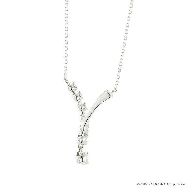 ダイヤモンド プラチナネックレス(計0.27カラット/H&C/ライン/4月誕生石)《WPDD3617》