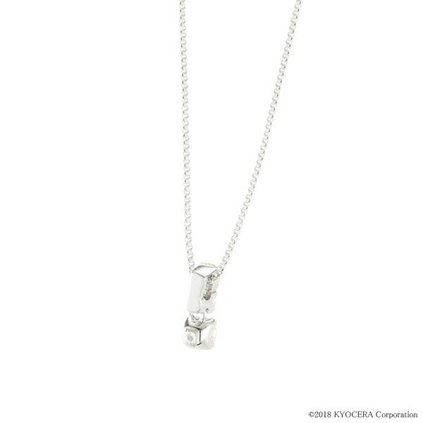 ダイヤモンド プラチナネックレス(計0.13カラット/H&C/4月誕生石)《WPDD3623》