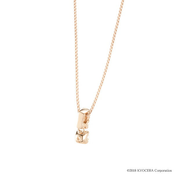 ダイヤモンド K18ネックレス(計0.13カラット/H&C/4月誕生石)《WPDD3636》