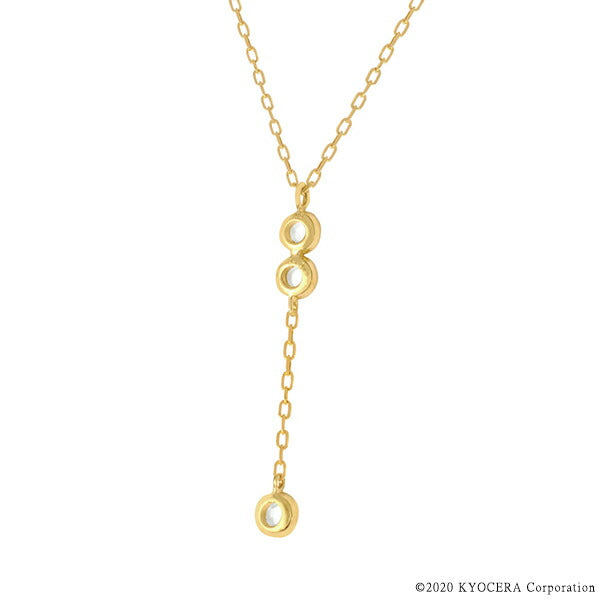 ダイヤモンド K18ネックレス(計0.1カラット/ローズカット/ライン/4月誕生石)《WPDD3711》