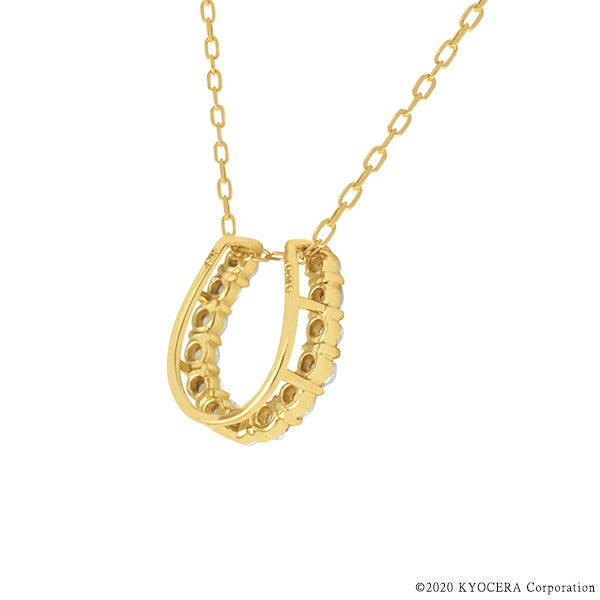 ダイヤモンド K18ネックレス(計0.2カラット/ローズカット/4月誕生石)《WPDD3722》