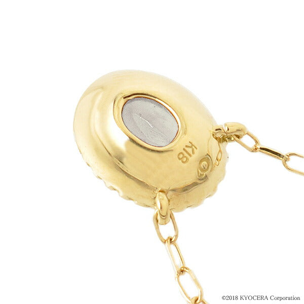 クオーツ K18ネックレス(クオーツ/Birthday/4月誕生石)《WPDN2883》