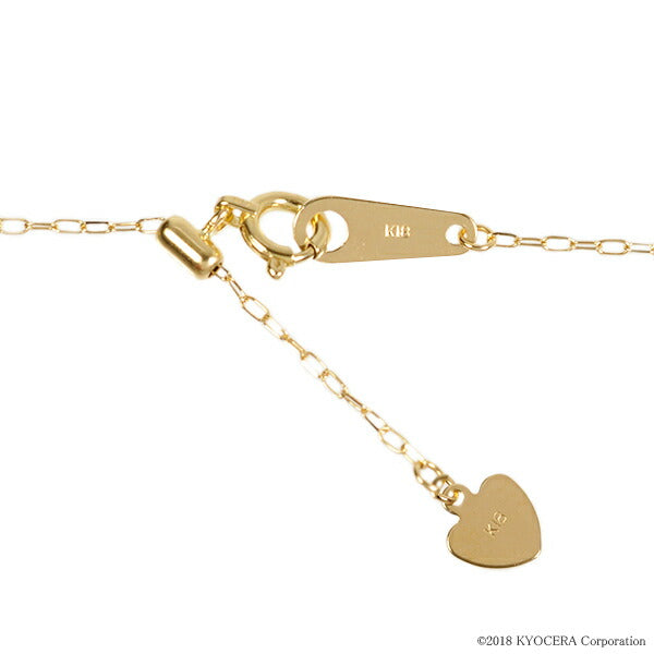 ペリドット K18ネックレス(Birthday/8月誕生石)《WPDN2884》