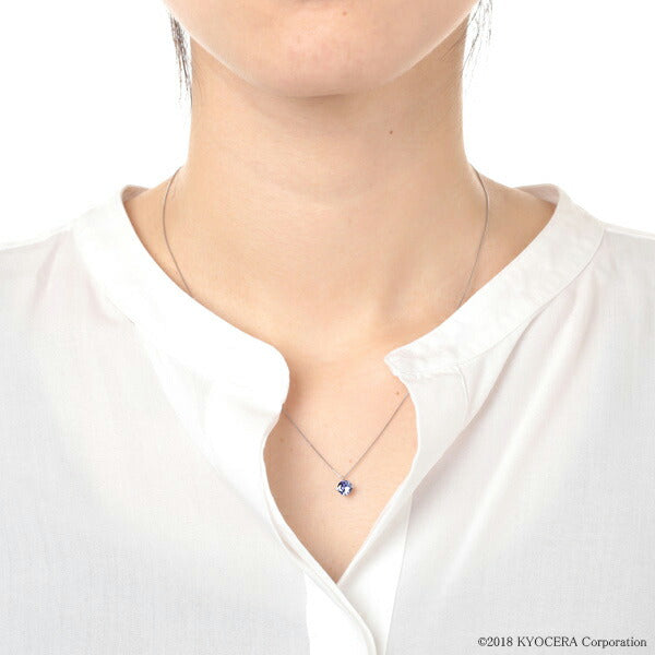 タンザナイト プラチナネックレス(12月誕生石)《WPDN2971》