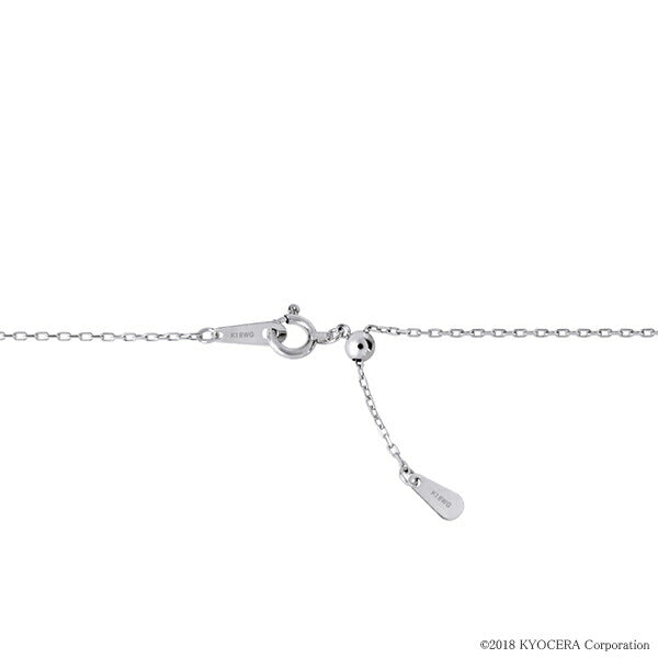 アクアマリン K18ネックレス(オーバル/3月誕生石)《WPDN3398》