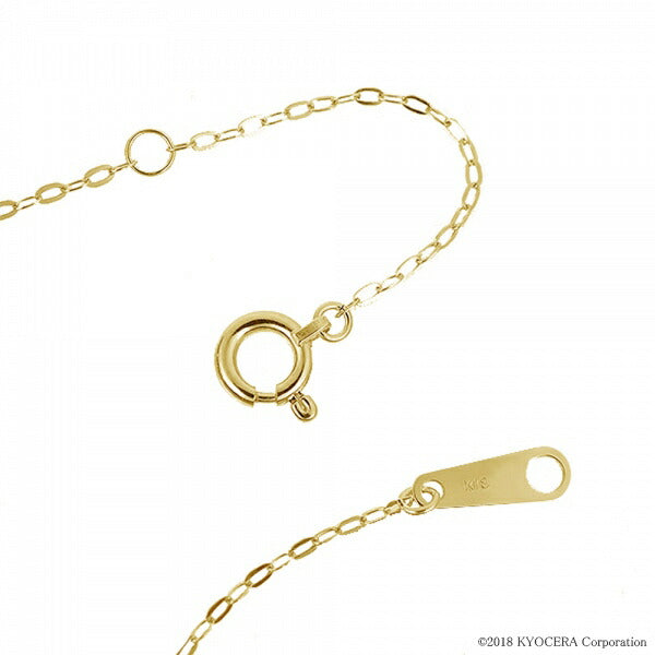 パパラチアサファイア/ダイヤモンド K18ネックレス(クレサンベール/雫モチーフ/取り巻き/9月誕生石)《WPDP2837》