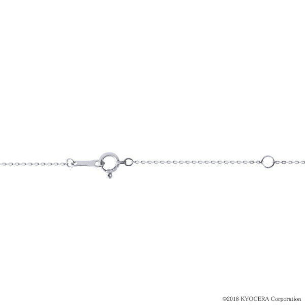 デマントイドガーネット/ダイヤモンド プラチナネックレス(雫モチーフ/1月誕生石)《WPDU3296》