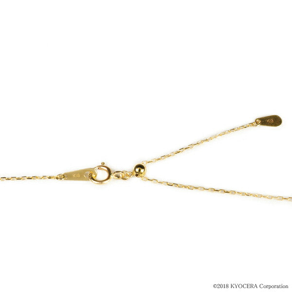 K18 /プラチナネックレス(ロング/マルチカラー)《WPDY3115》