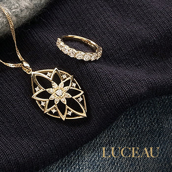 高品質ゴールド製ジュエリーLUCEAU（ルチェオ）
