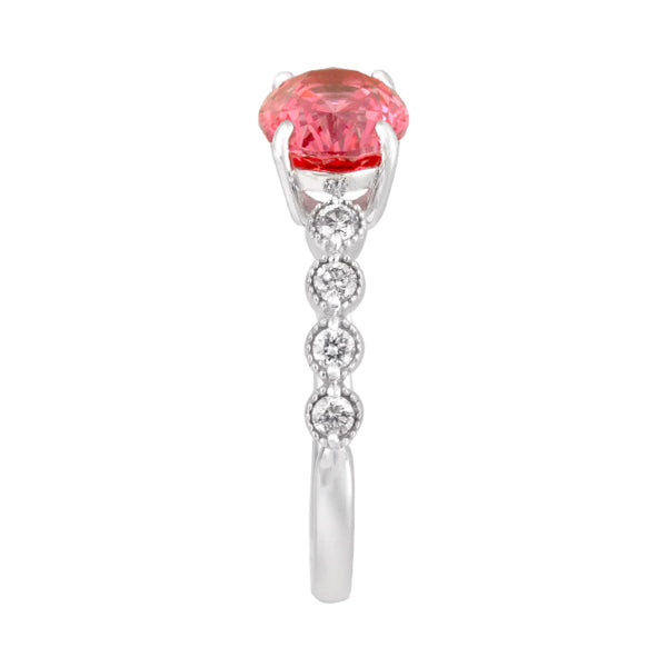 k18 ダイヤモンド　サファイア　トルマリン　リング 1.3ct サファイア ダイヤモンド リング・指輪 K18イエロー