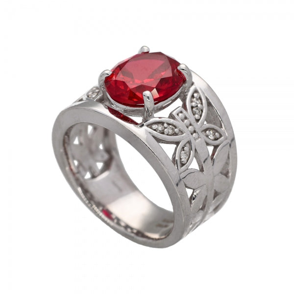 ルビーダイヤモンドk18リング