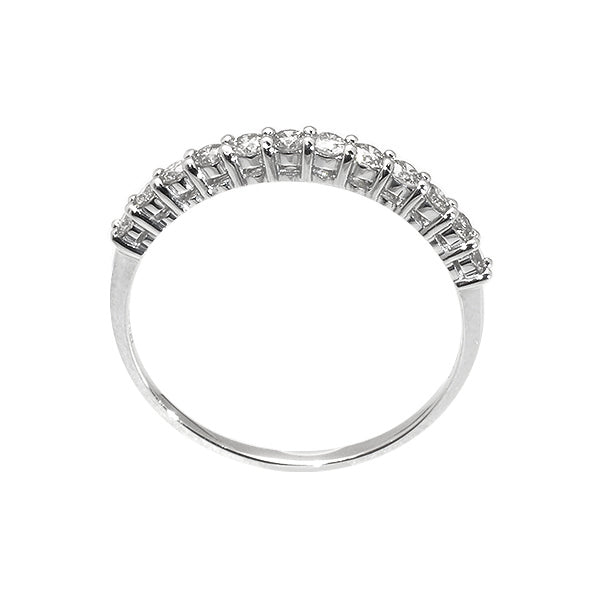 入荷now 口コミ ダイヤモンド プラチナリング(計0.3カラット/ハーフエタニティ/4 アクセサリー