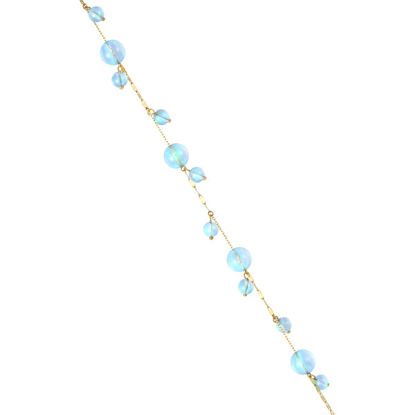 ウォーターオパール K14ネックレス(クレサンベール/ロング/70cm