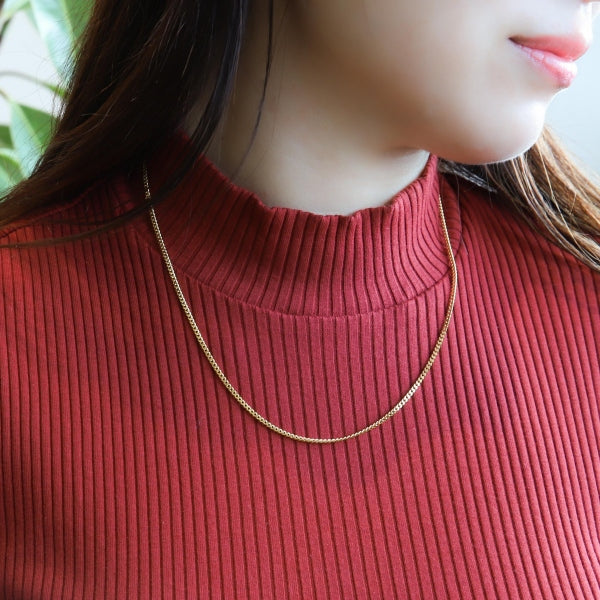 【限定7点】K24ネックレス(純金/K24/喜平/50cm/約10g)《ONKY1152》