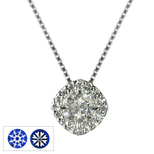 ダイヤモンド ネックレス プラチナ　 楽天市場】0.187ct Hカラー VVS2 Good プラチナダイヤモンドネックレス
