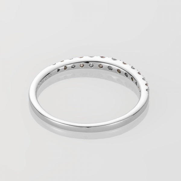 ピンクダイヤモンド/ダイヤモンド プラチナリング(合計0.08カラット