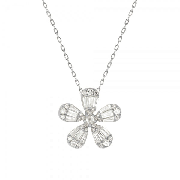 新品同様♡k18ホワイトゴールド♡フラワーダイヤ♡0.50カラット♡ピアス K18WG 1.0ctダイヤフラワーモチーフピアス