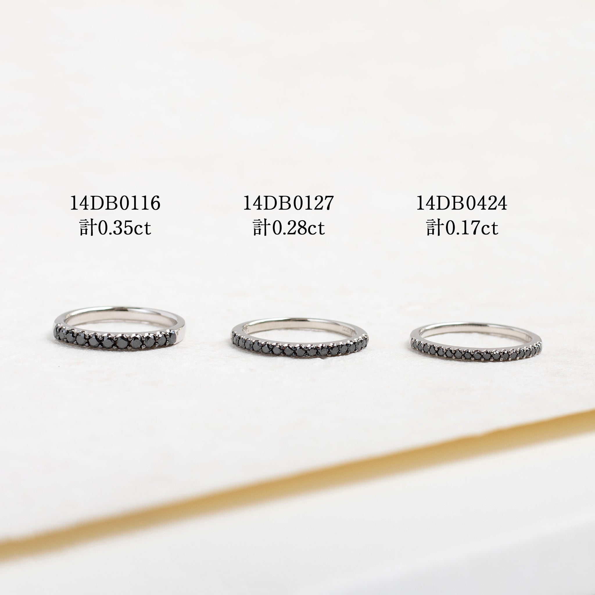 ハーフ エタニティ 指輪 (黄水晶)シトリン 10金ホワイトゴールド 11月誕生石 10金イエローゴールド 平打ち 指輪 ハーフ エタニティリング (黄水晶