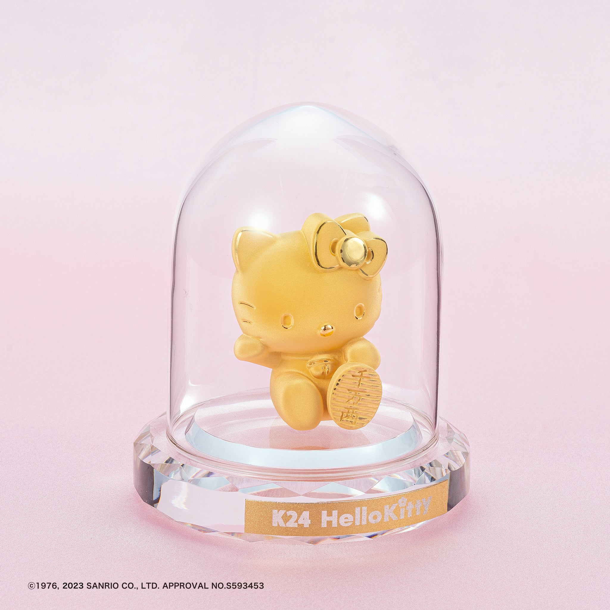 K24金製品(純金/HELLO KITTY/フィギア/14g)《23C60105》