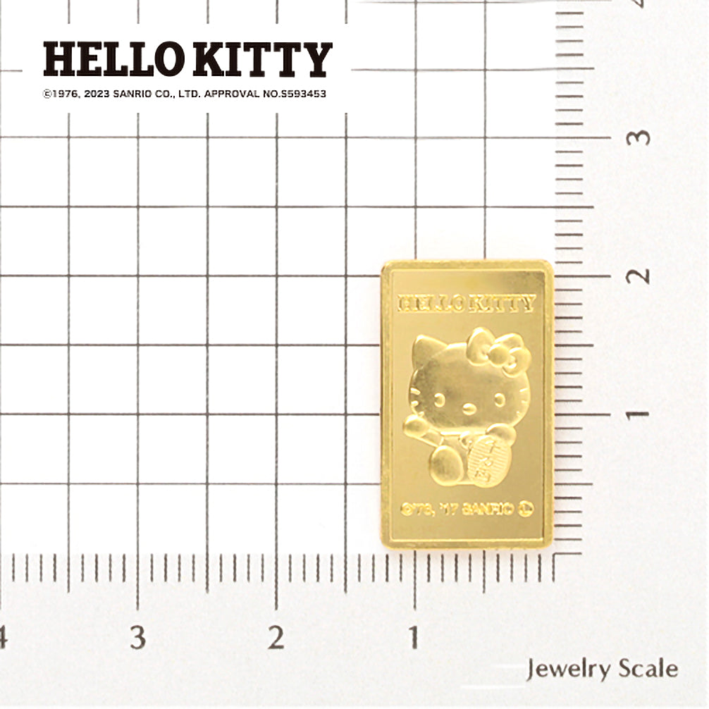 K24金製品(純金/HELLO KITTY/インゴット/5g)