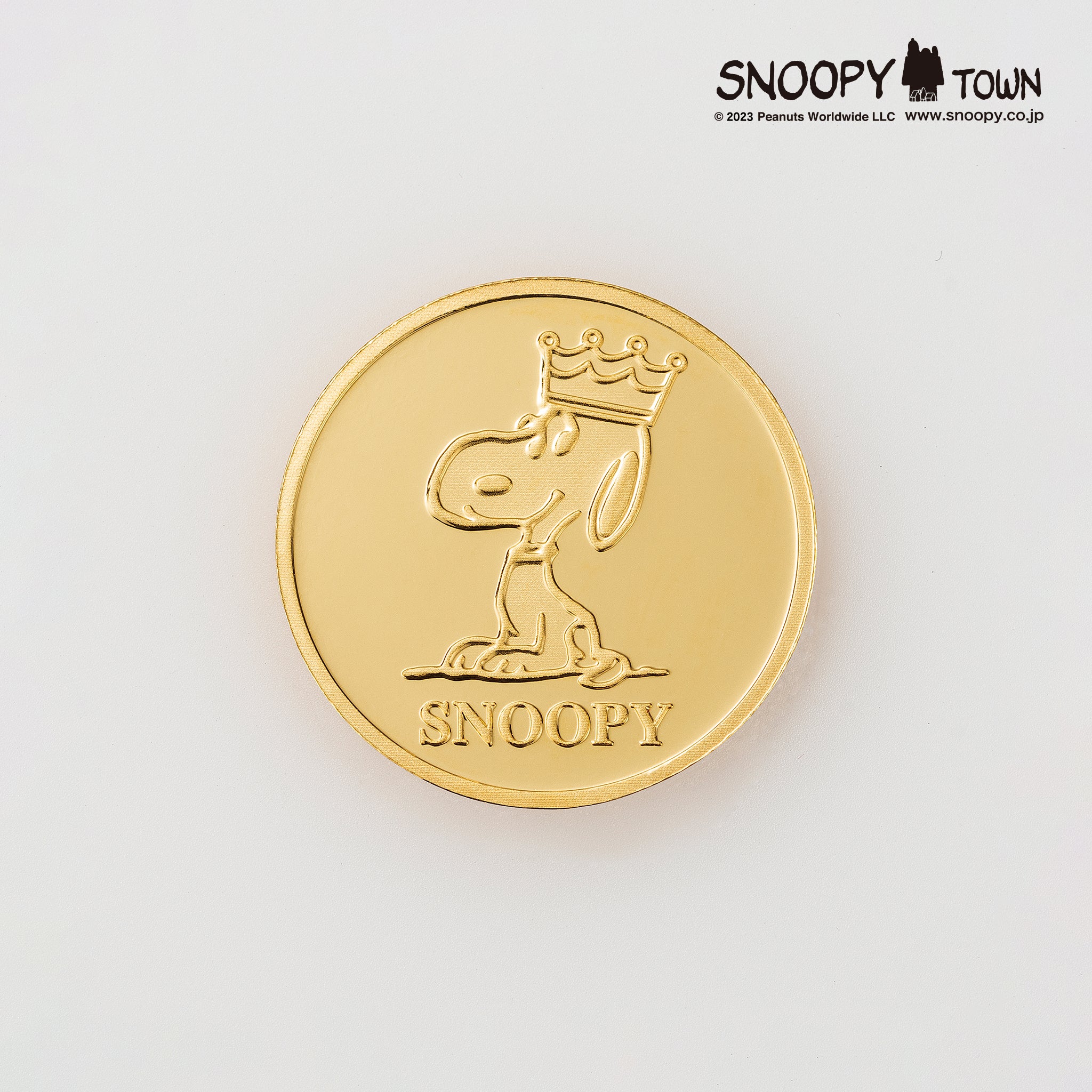 チャームスヌーピー SNOOPY K24 1/50オンスコイン 純金