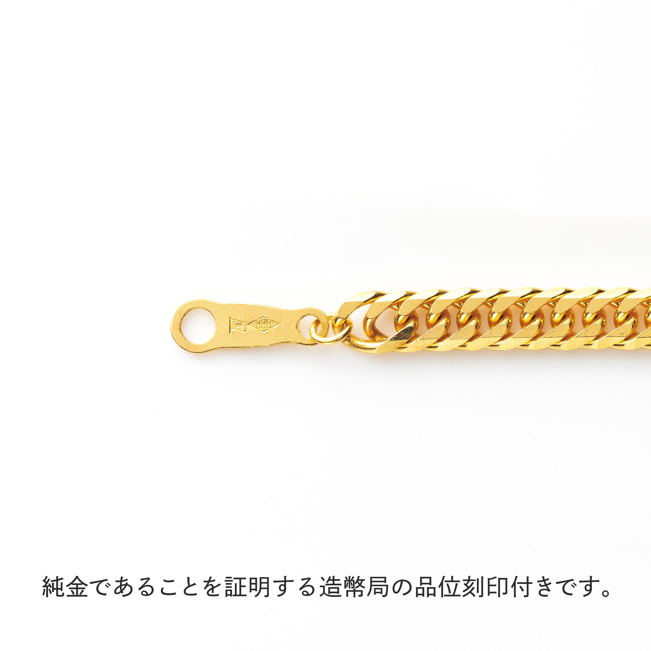 K24ネックレス(純金/喜平ダブル6面カット/30g/50cm)