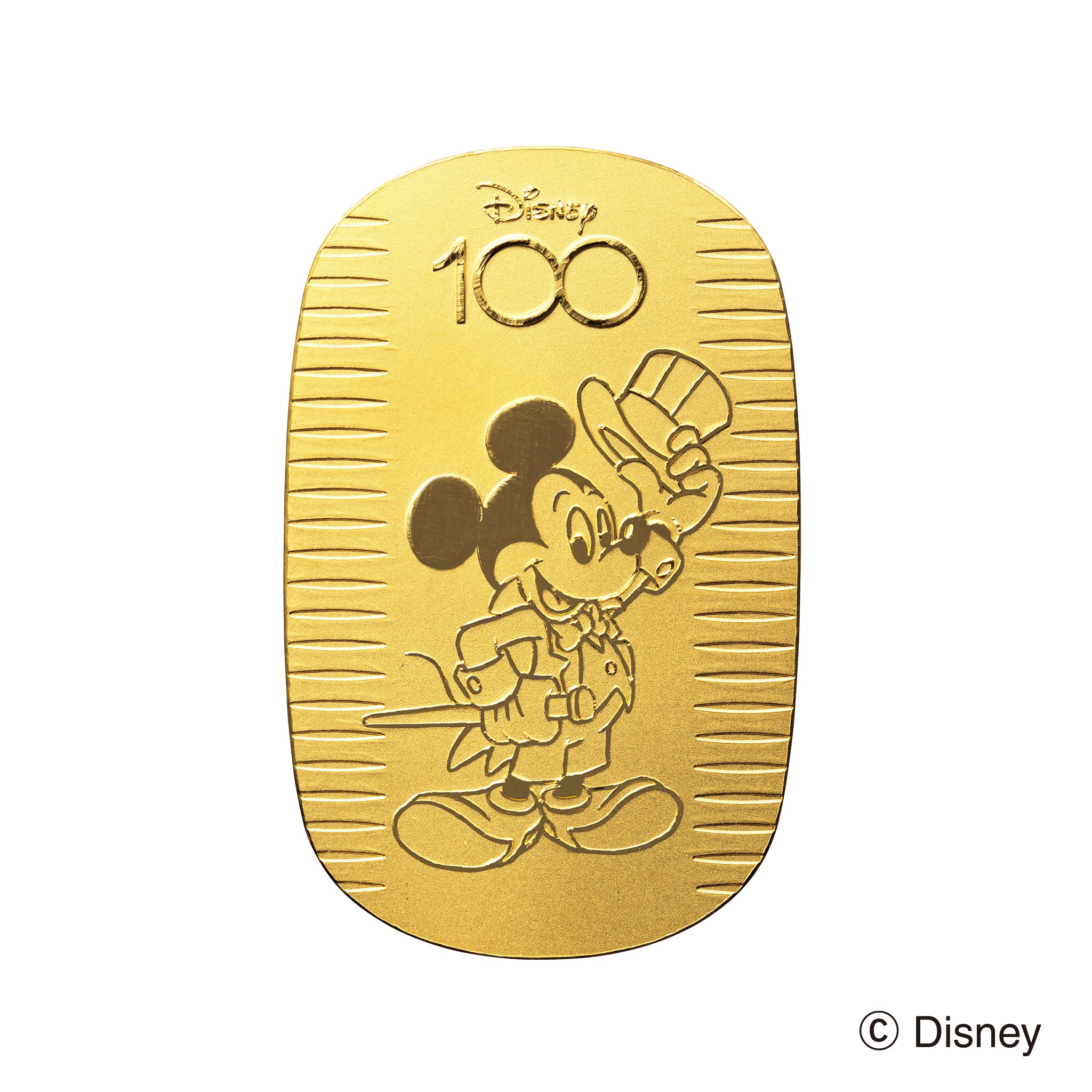 K24 小判(純金/「Disney100」ミッキーマウス 30g)