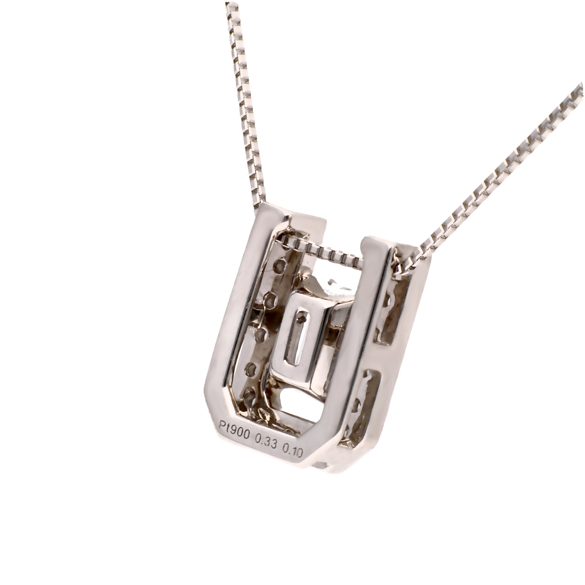 ダイヤモンド プラチナネックレス(0.30カラット/Dカラー/IF/エメラルド  