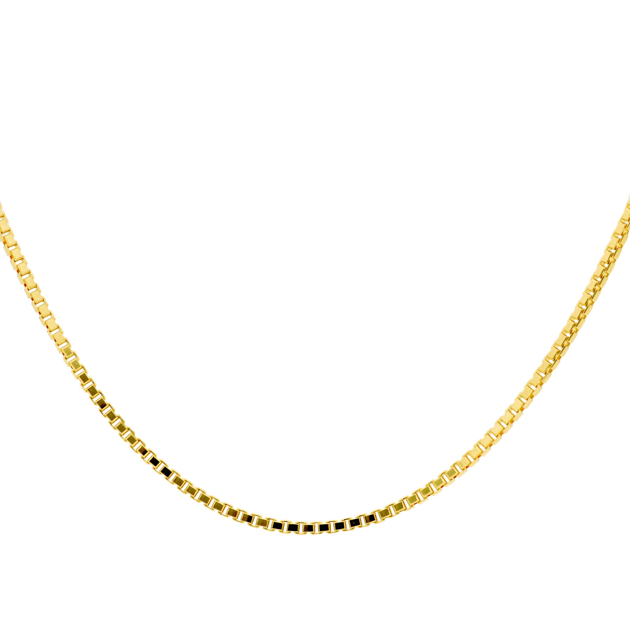 K18ネックレス(ベネチアンチェーン/幅1.2mm/ロング/70cm/フリー 