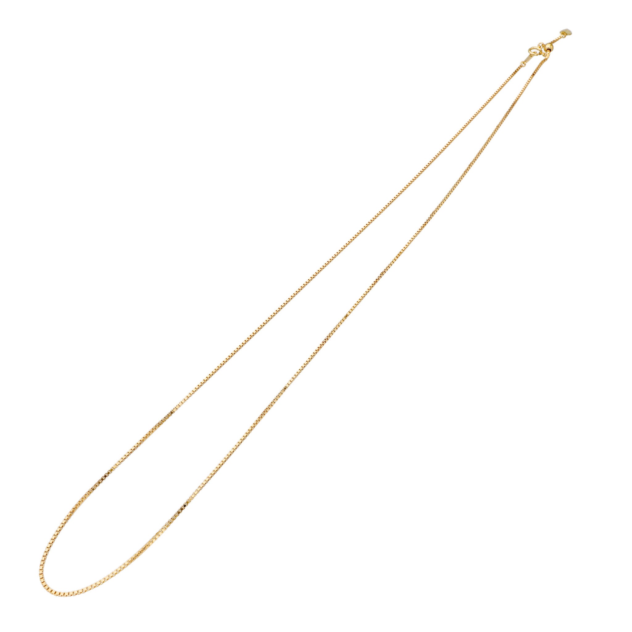 K18ネックレス(ベネチアンチェーン/幅1.2mm/ロング/70cm/フリー 