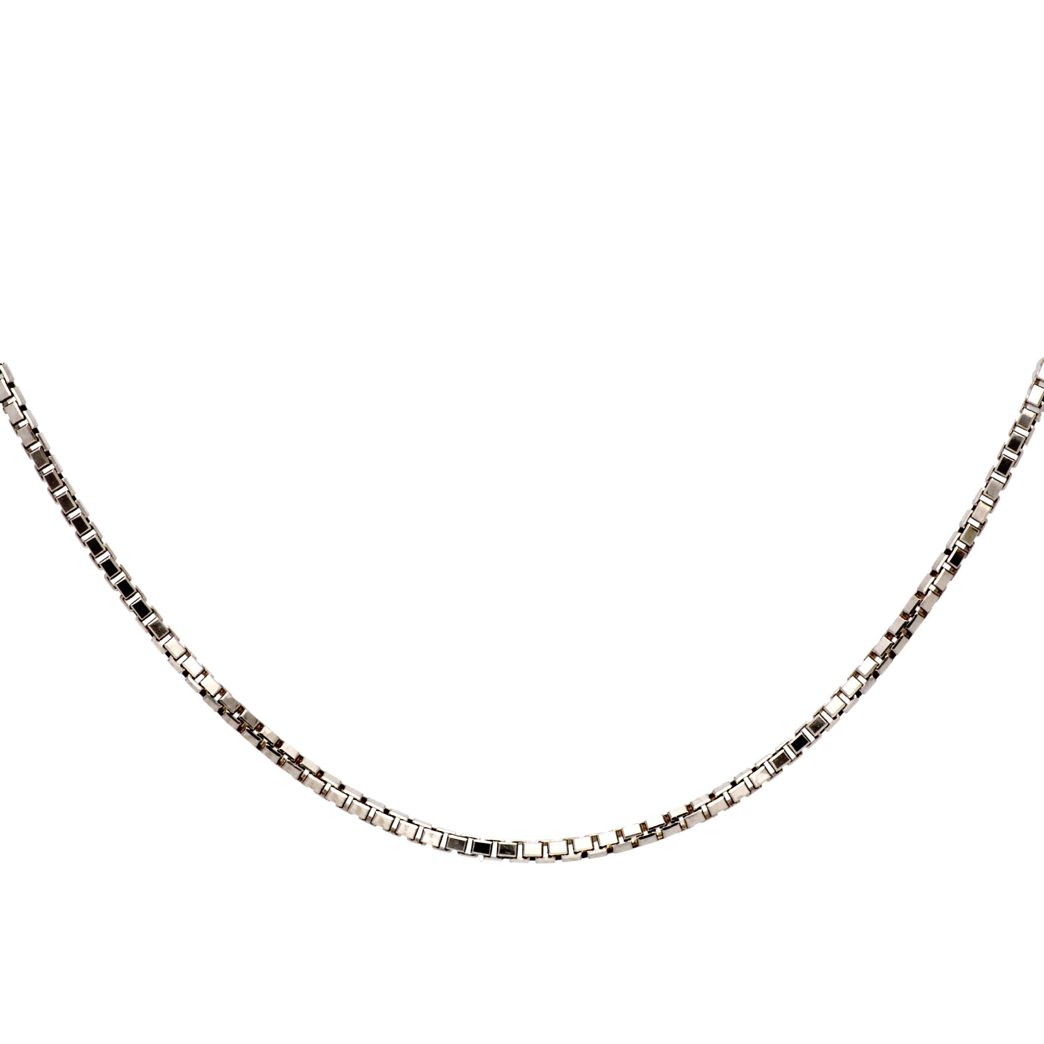 プラチナネックレス(ベネチアンチェーン/幅1.2mm/ロング/70cm/フリーアジャスター)《24C60105》