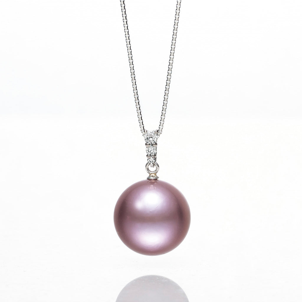 マルチ淡水パール、ゴールデンオーラ水晶 の 2連 メモリーワイヤー  