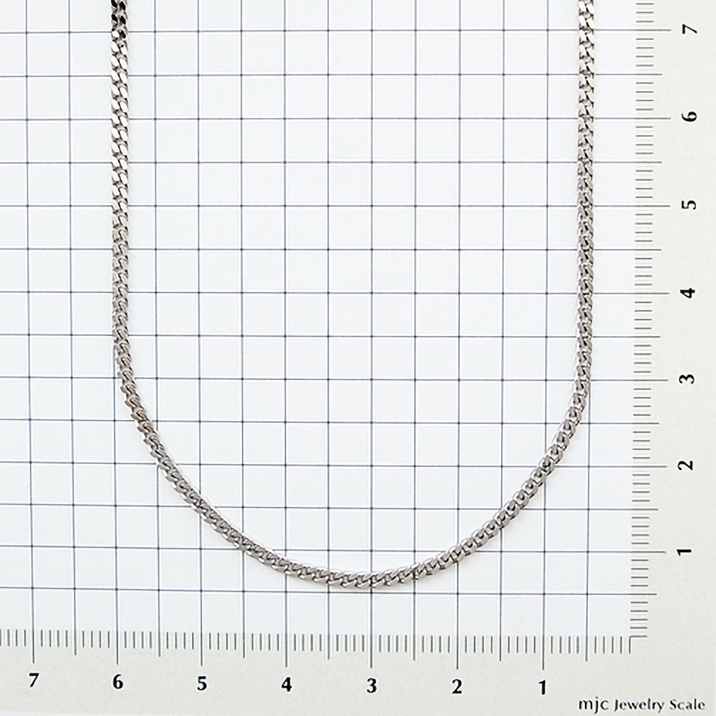 【5点限定】プラチナネックレス(喜平/2面シングルカット/10g/50cm)≪JNKY2036≫