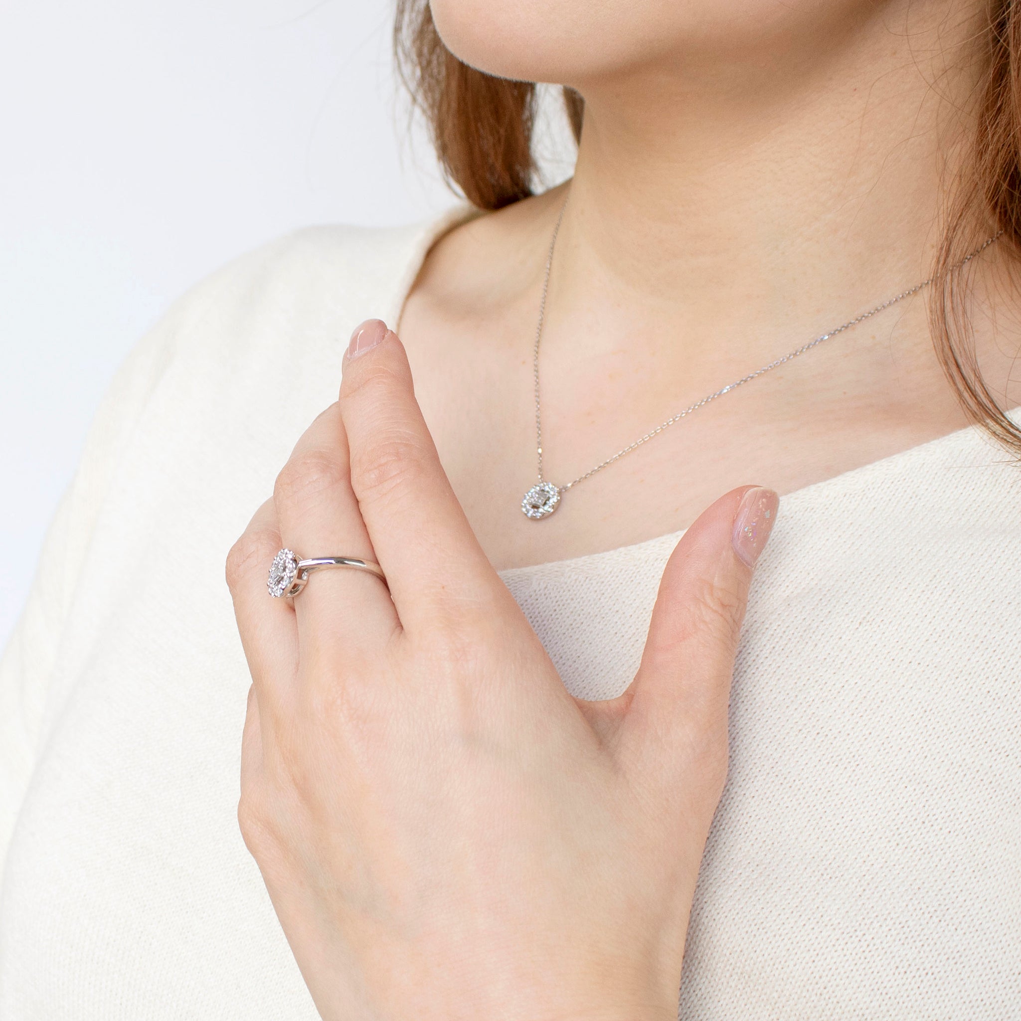 K18✴︎✴︎0.41ct✴︎✴︎一粒ダイヤネックレス 華々しく 