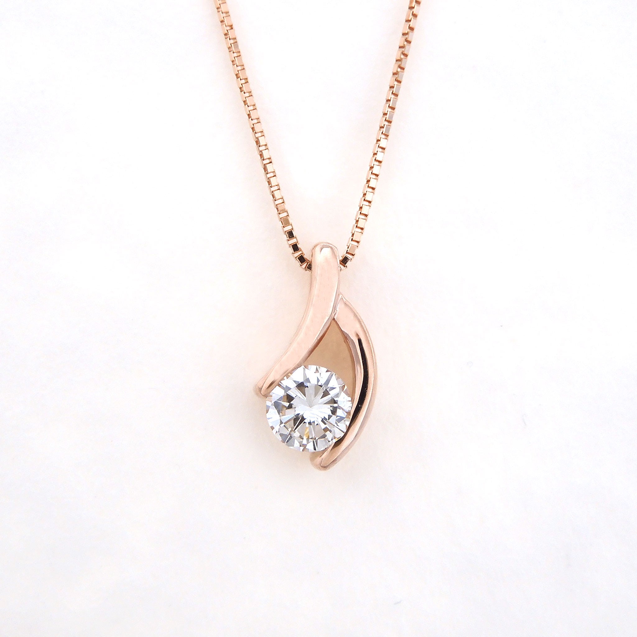 K18ダイヤモンドネックレス0.30ct 少なかれ 1.54g