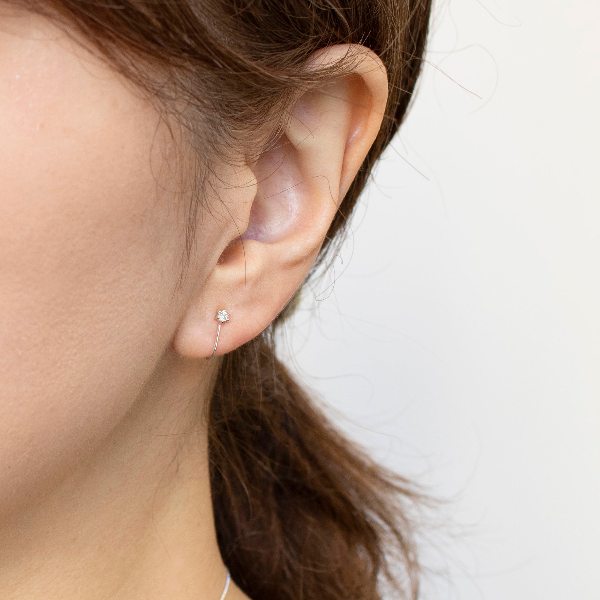 【限定数1】ダイヤモンド プラチナネックレス&イヤリング(0.29ct/Dカラー/VS1/3EX/2点セット/グレーディングレポート付き/4月誕生石)《24T10135》